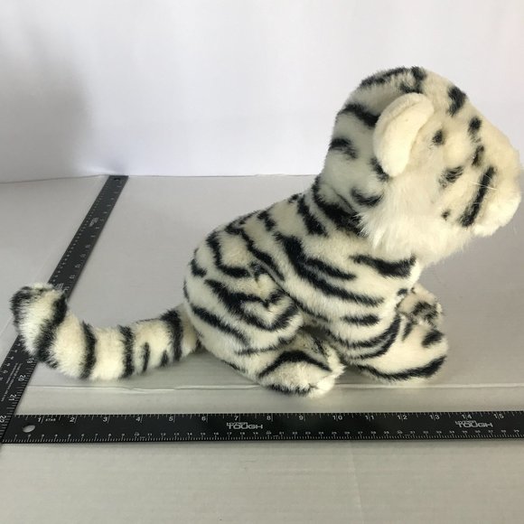 NWT 1991 Vintage Gund Stuffed White Tiger Cub Kipling Plush Toy Classic - Picture 3 of 12